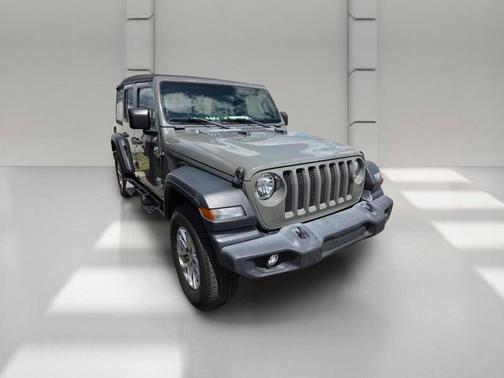 Gray 2023 Jeep Wrangler Sport