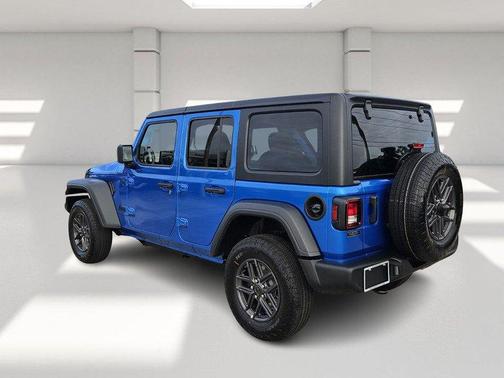 Blue 2026 Jeep Wrangler Sport