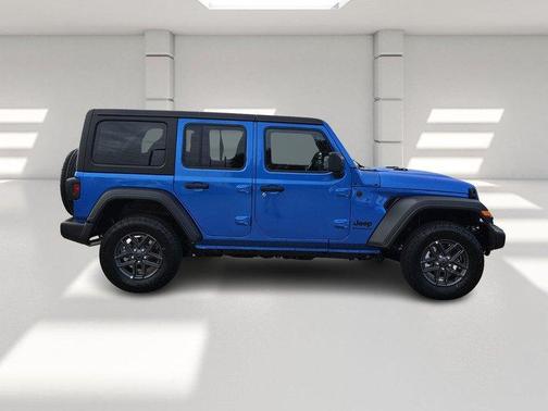 Blue 2026 Jeep Wrangler Sport