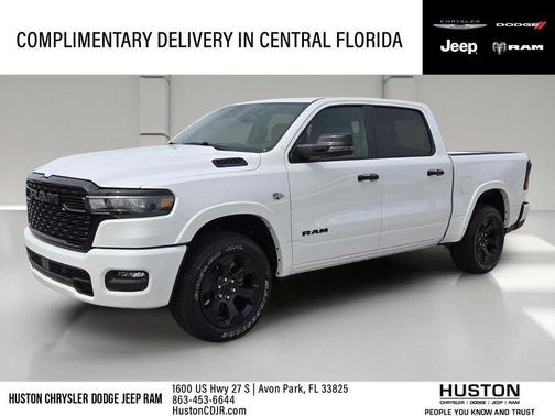 White 2026 RAM 1500 Big Horn