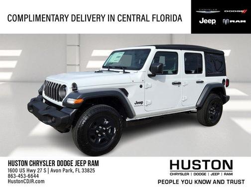 White 2026 Jeep Wrangler Sport
