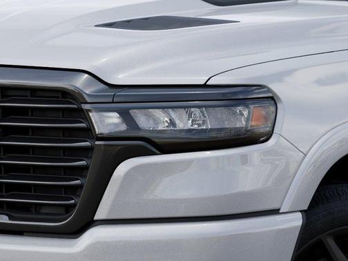 White 2026 RAM 1500 Laramie