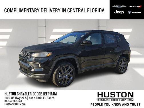 Black 2026 Jeep Compass Latitude