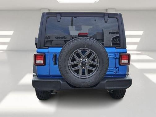 Blue 2025 Jeep Wrangler Sport