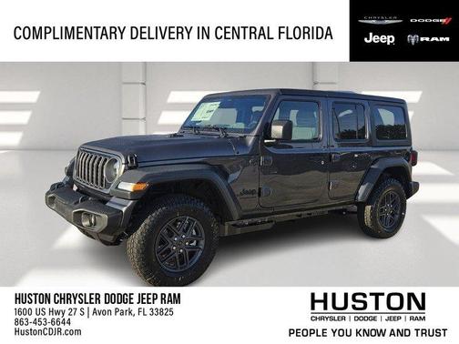 Gray 2026 Jeep Wrangler Sport