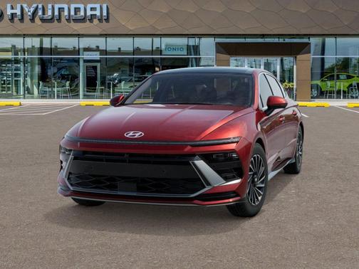 Ultimate Red 2026 Hyundai SONATA Hybrid Limited