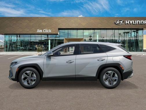 Shimmering Silver 2026 Hyundai TUCSON Hybrid SEL