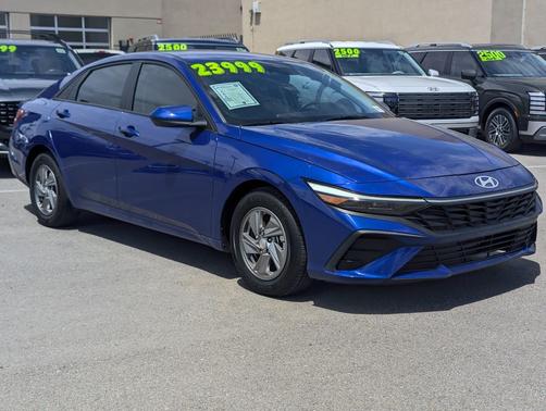 Intense Blue 2025 Hyundai ELANTRA SE
