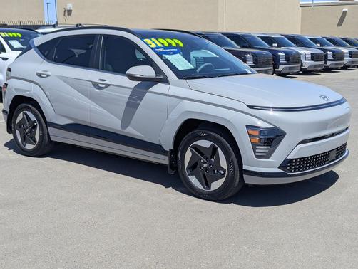 Cyber Gray Metallic 2024 Hyundai KONA EV Limited