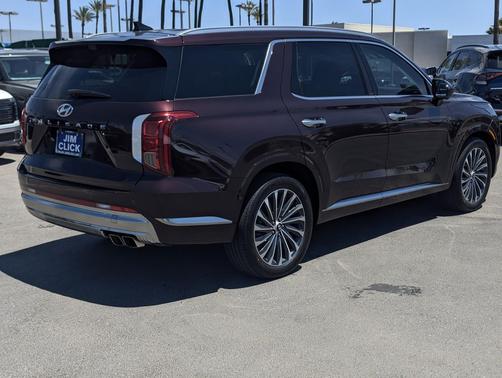 Sierra Burgundy 2025 Hyundai PALISADE Calligraphy
