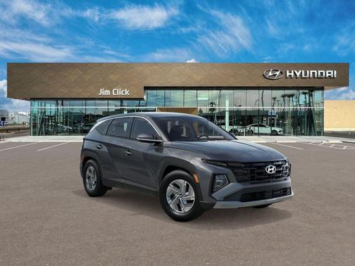 Ecotronic Gray 2026 Hyundai TUCSON Hybrid Blue SE