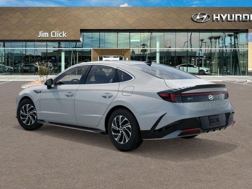 Serenity White 2026 Hyundai SONATA Hybrid Base