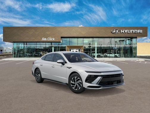 Serenity White 2026 Hyundai SONATA Hybrid Base