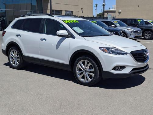 Crystal White Pearl Mica 2013 Mazda CX-9 Grand Touring