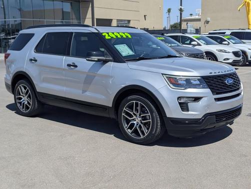 Ingot Silver Metallic 2019 Ford Explorer Sport