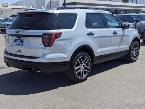 Ingot Silver Metallic 2019 Ford Explorer Sport