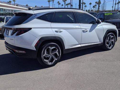 Quartz White 2022 Hyundai TUCSON Hybrid Limited