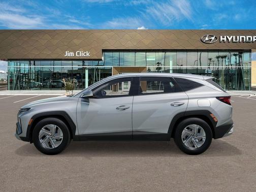 Shimmering Silver 2026 Hyundai TUCSON Hybrid Blue SE