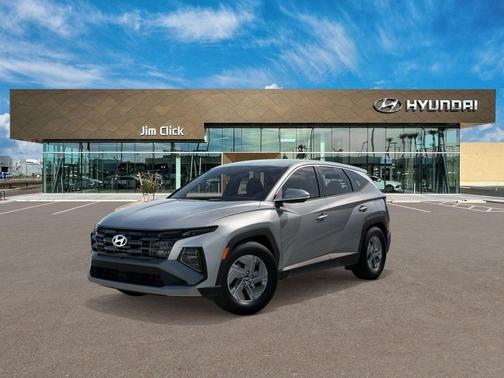 Shimmering Silver 2026 Hyundai TUCSON Hybrid Blue SE