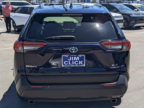 Blue 2022 Toyota RAV4 Hybrid XLE