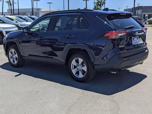 Blue 2022 Toyota RAV4 Hybrid XLE