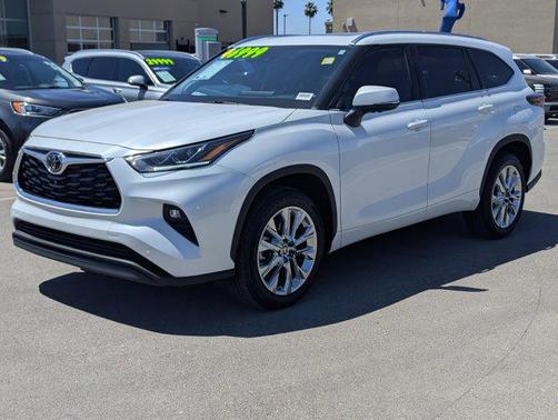 Wind Chill Pearl 2024 Toyota Highlander Limited