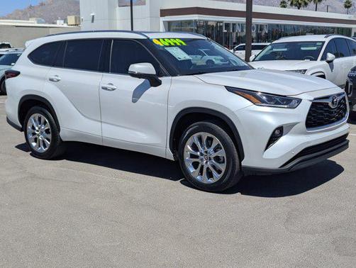 Wind Chill Pearl 2024 Toyota Highlander Limited