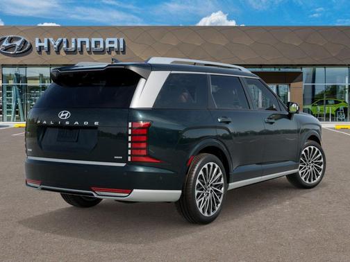 Robust Emerald Pearl 2027 Hyundai Palisade Hybrid Calligraphy
