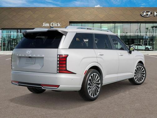 Creamy White Pearl 2026 Hyundai Palisade Hybrid Calligraphy