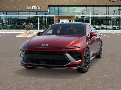 Ultimate Red 2026 Hyundai SONATA Hybrid SE