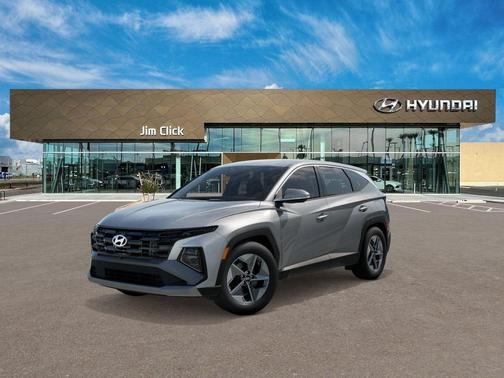Shimmering Silver 2026 Hyundai TUCSON Hybrid SEL