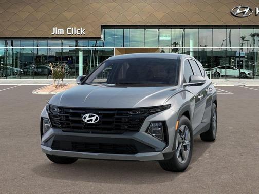 Shimmering Silver 2026 Hyundai TUCSON Hybrid SEL