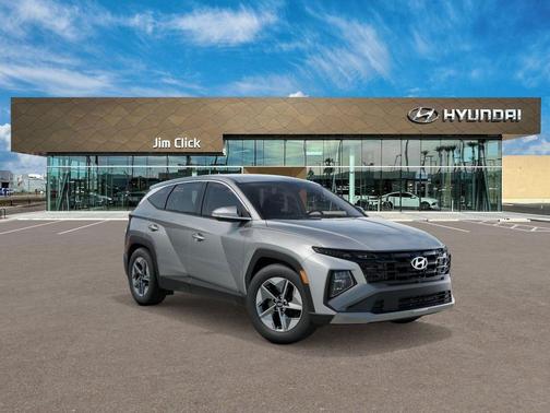 Shimmering Silver 2026 Hyundai TUCSON Hybrid SEL