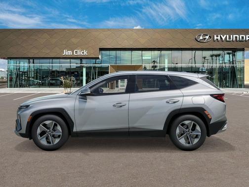 Shimmering Silver 2026 Hyundai TUCSON Hybrid SEL