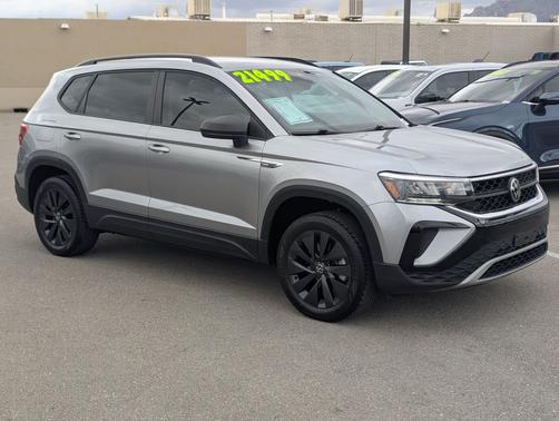 Platinum Gray Metallic 2024 Volkswagen Taos 1.5T S