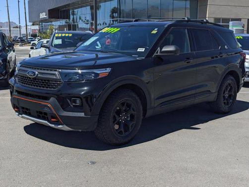 Agate Black Metallic 2022 Ford Explorer Timberline