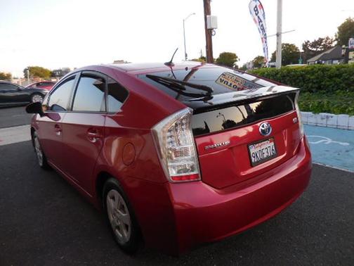 Maroon 2010 Toyota Prius