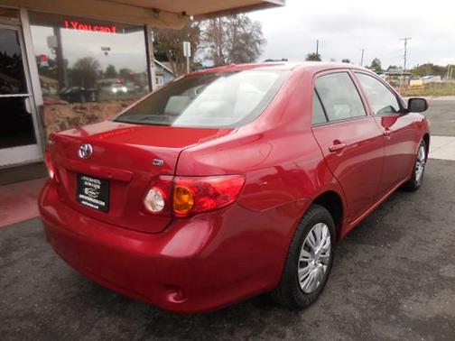 Red 2009 Toyota Corolla LE