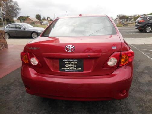 Red 2009 Toyota Corolla LE
