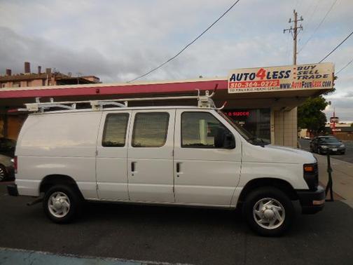 White 2014 Ford E150 Cargo