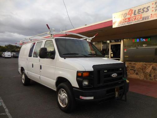 White 2014 Ford E150 Cargo