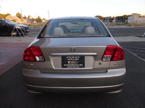 Gold 2005 Honda Civic LX