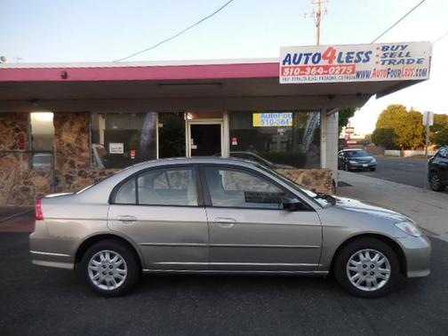 Gold 2005 Honda Civic LX