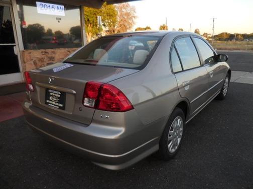 Gold 2005 Honda Civic LX