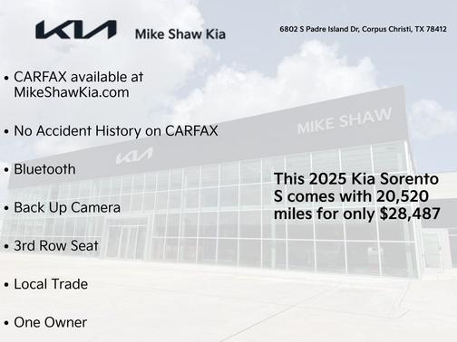 2025 Kia Sorento S