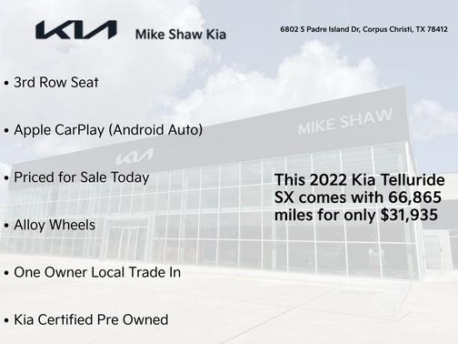 2022 Kia Telluride SX