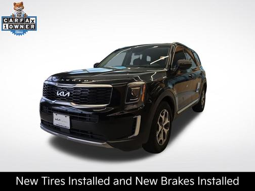 Ebony Black 2022 Kia Telluride EX