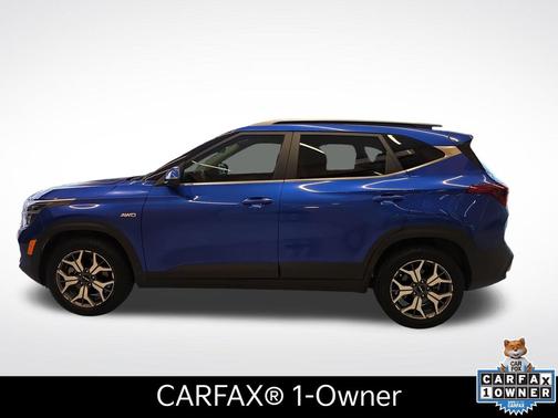 Neptune Blue 2023 Kia Seltos EX