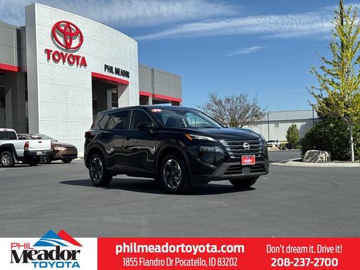 Super Black 2024 Nissan Rogue SV