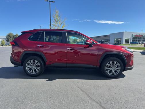 Ruby Flare Pearl 2022 Toyota RAV4 Hybrid Limited